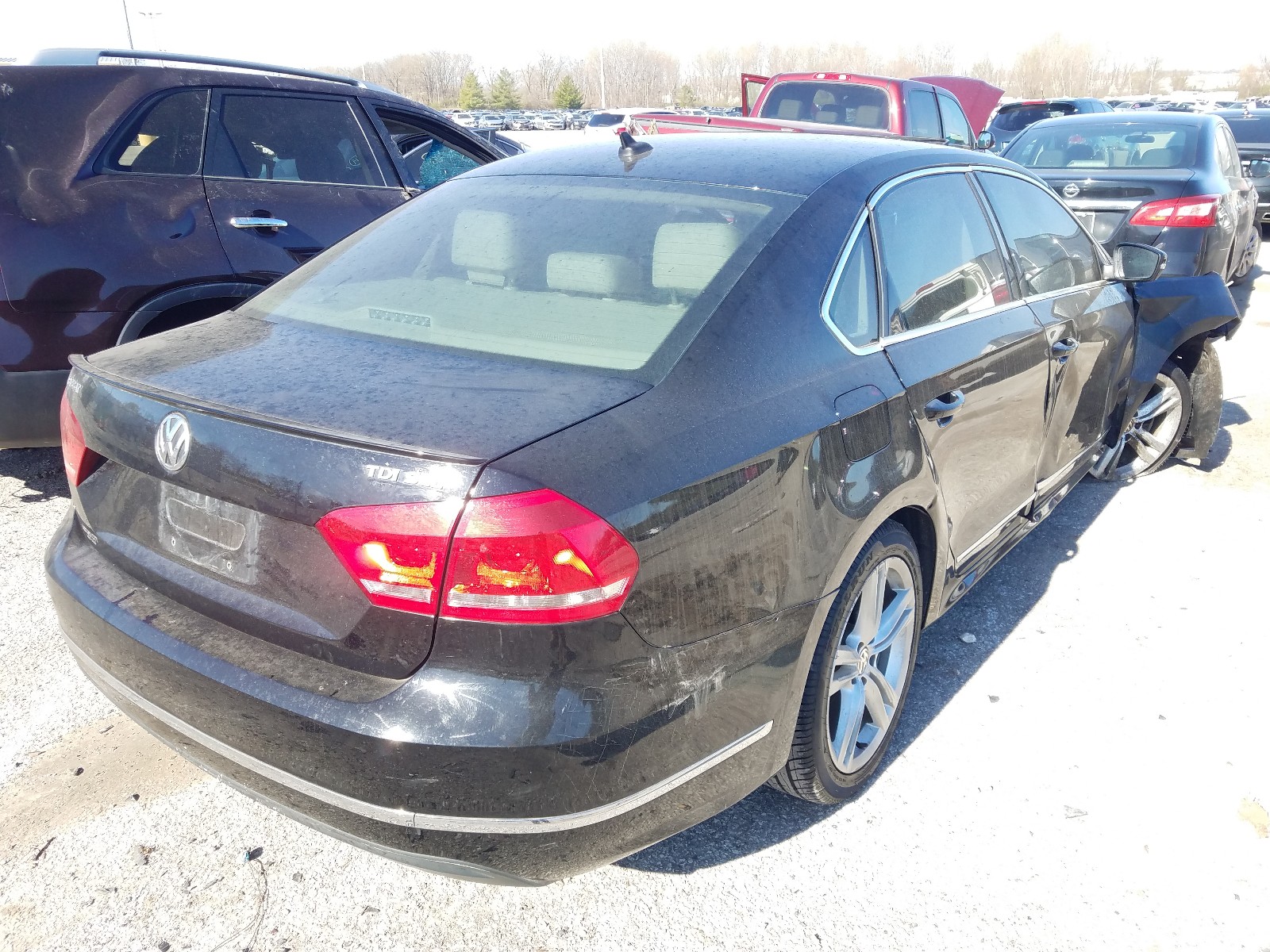 2014 Volkswagen Passat Sel VIN: 1VWCN7A38EC062975 Lot: 54579303