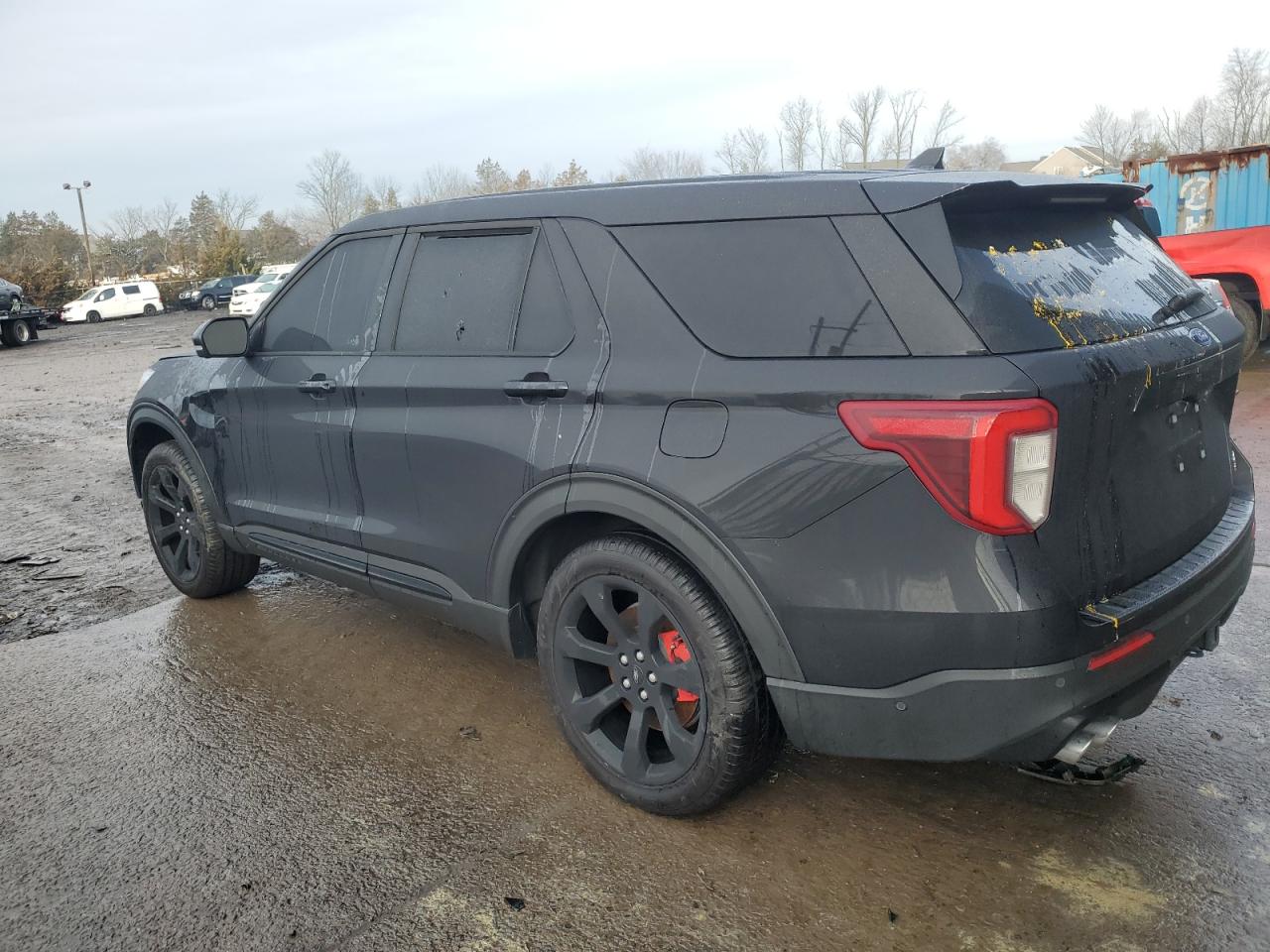 2022 Ford Explorer St VIN: 1FM5K8GC5NGA73891 Lot: 70882502