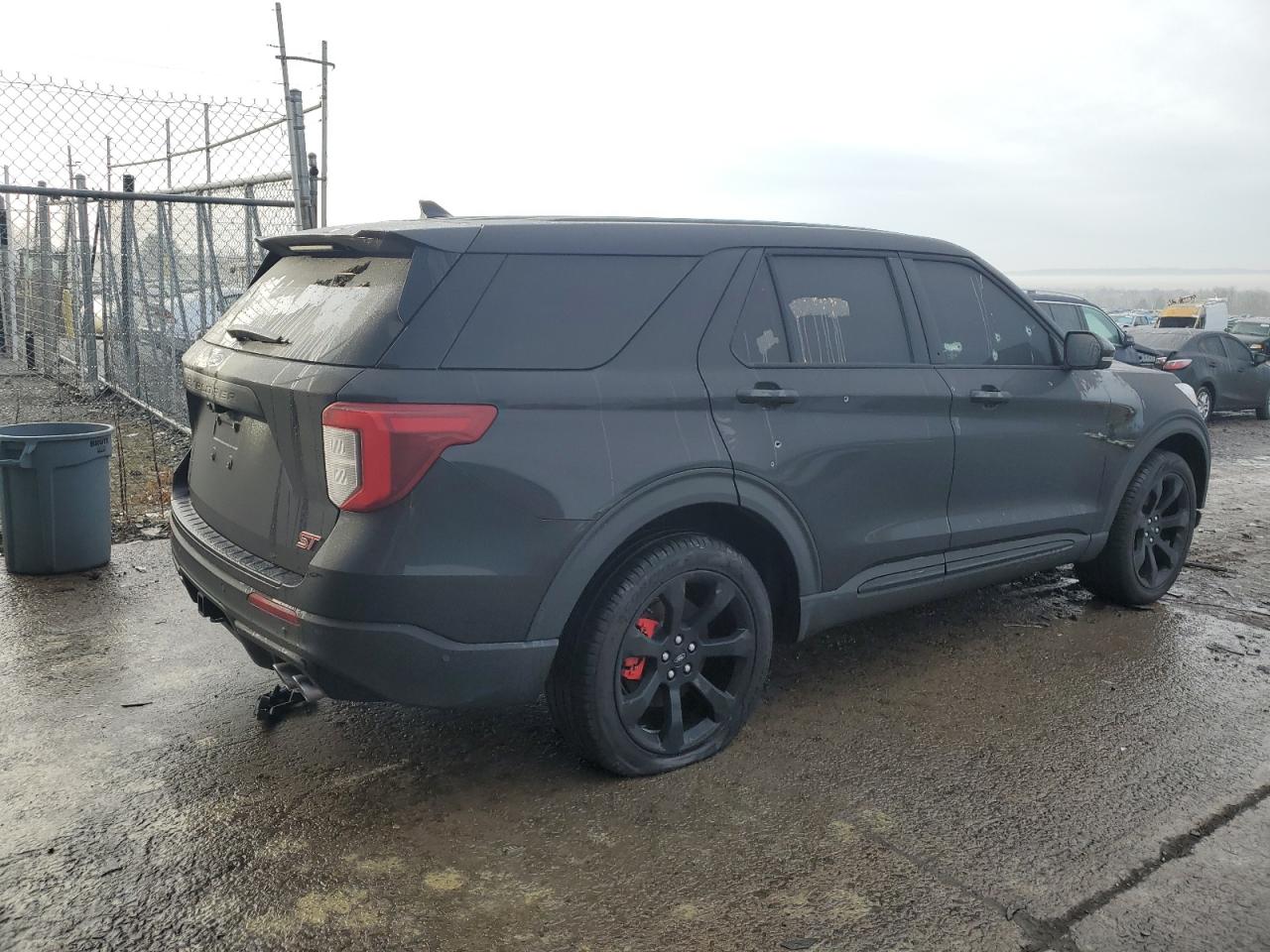 2022 Ford Explorer St VIN: 1FM5K8GC5NGA73891 Lot: 70882502