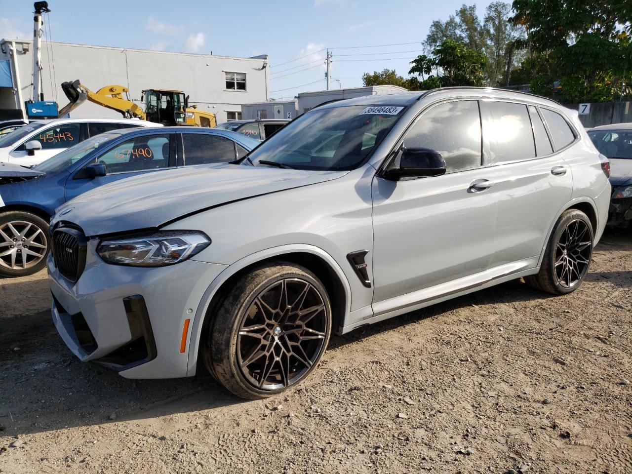 2022 BMW X3 M VIN: 5YM13EC01N9L57914 Lot: 38498483