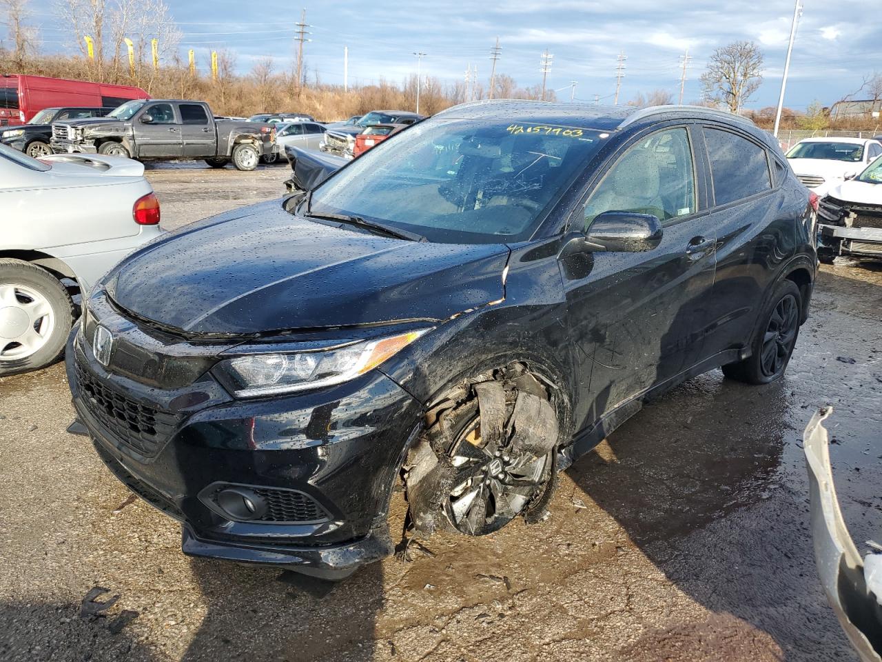 2022 Honda Hr-V Sport VIN: 3CZRU5H15NM735366 Lot: 42057903