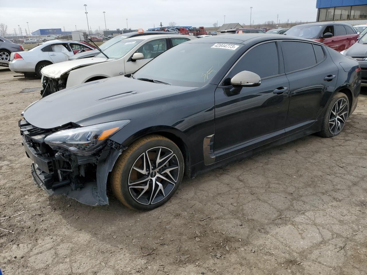 2022 Kia Stinger Gt Line VIN: KNAE35LD1N6110209 Lot: 42844773