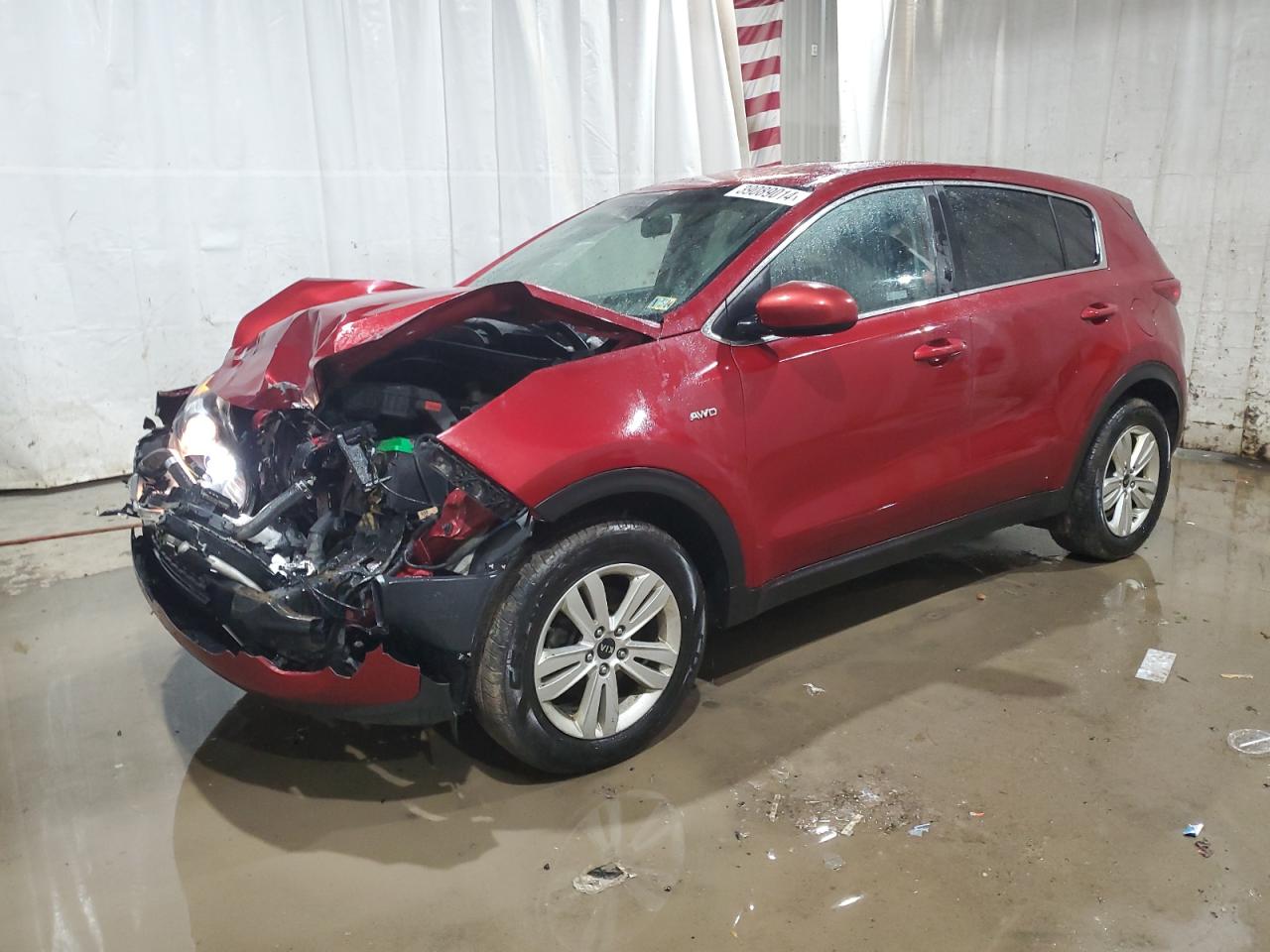 2019 Kia Sportage Lx VIN: KNDPMCAC9K7599696 Lot: 75812734