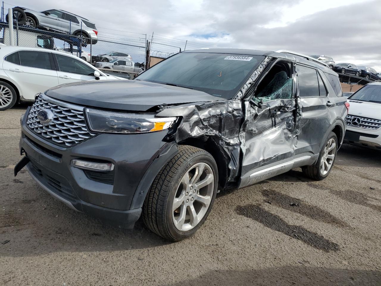 2020 Ford Explorer Platinum VIN: 1FM5K8HC0LGA53575 Lot: 37936584