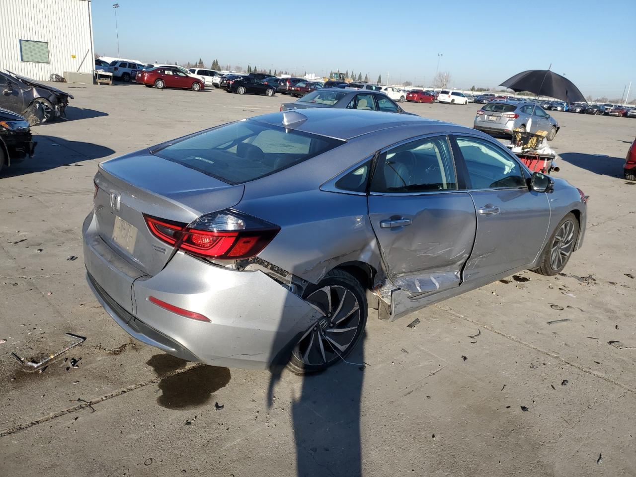 2019 Honda Insight Touring VIN: 19XZE4F93KE007489 Lot: 88846975