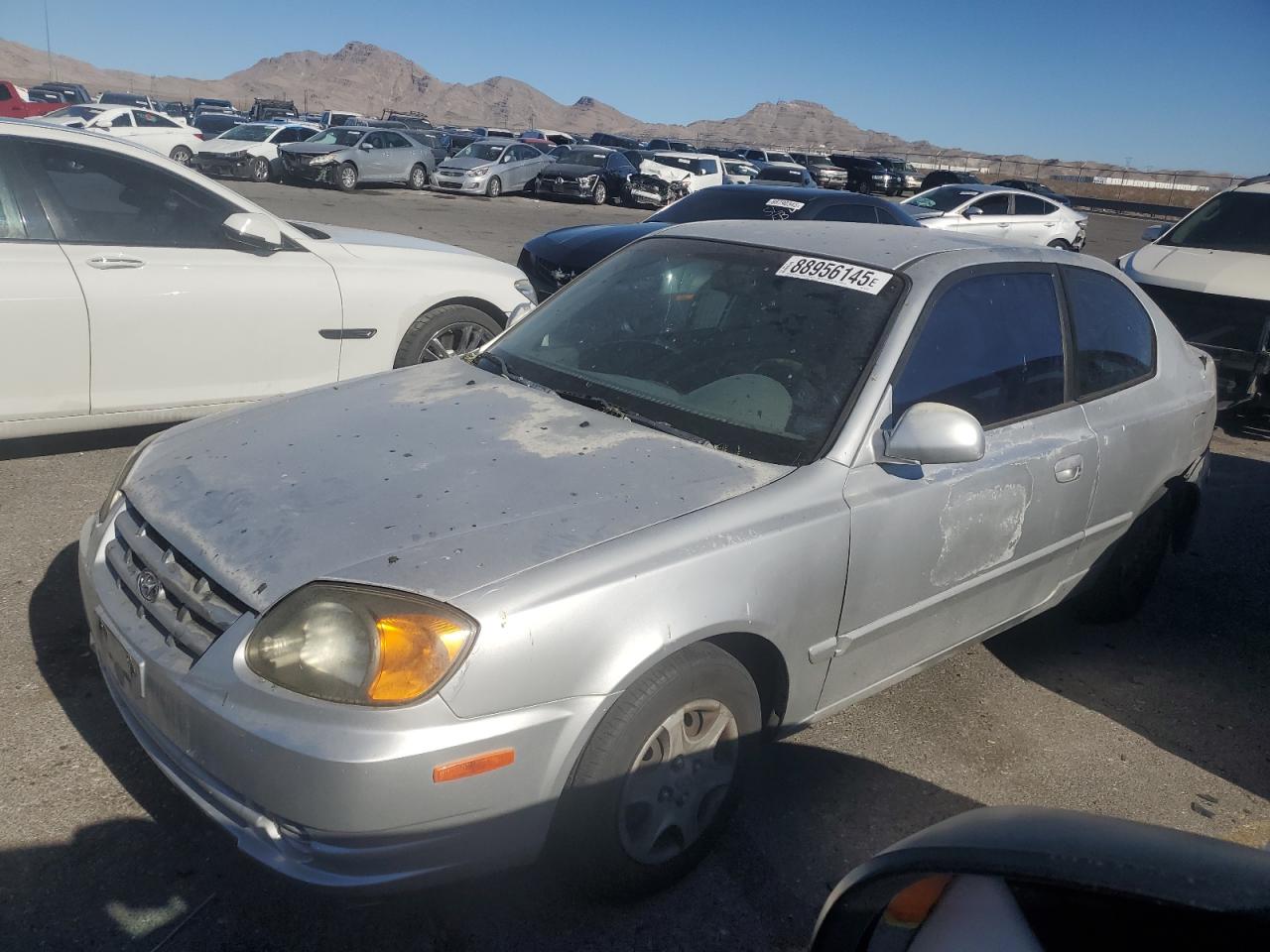 2003 Hyundai Accent Gl VIN: KMHCG35C73U263320 Lot: 88956145