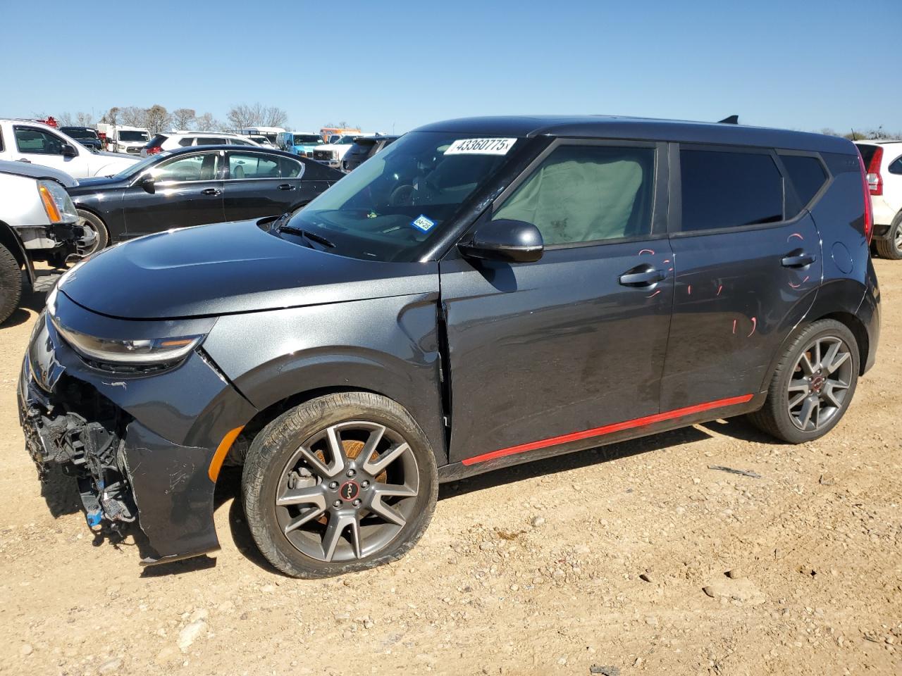 2022 Kia Soul Gt-Line Turbo VIN: KNDJ53AF2N7838121 Lot: 43360775