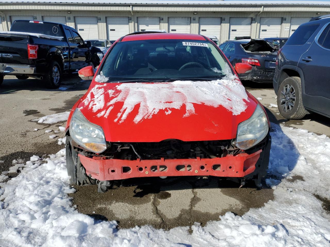 2014 Ford Focus Se VIN: 1FADP3F24EL253082 Lot: 87452734