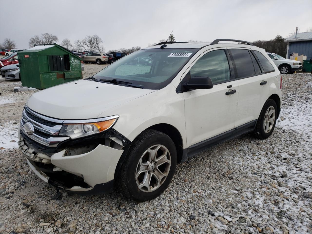 2013 Ford Edge Se VIN: 2FMDK3G90DBE26885 Lot: 87083854