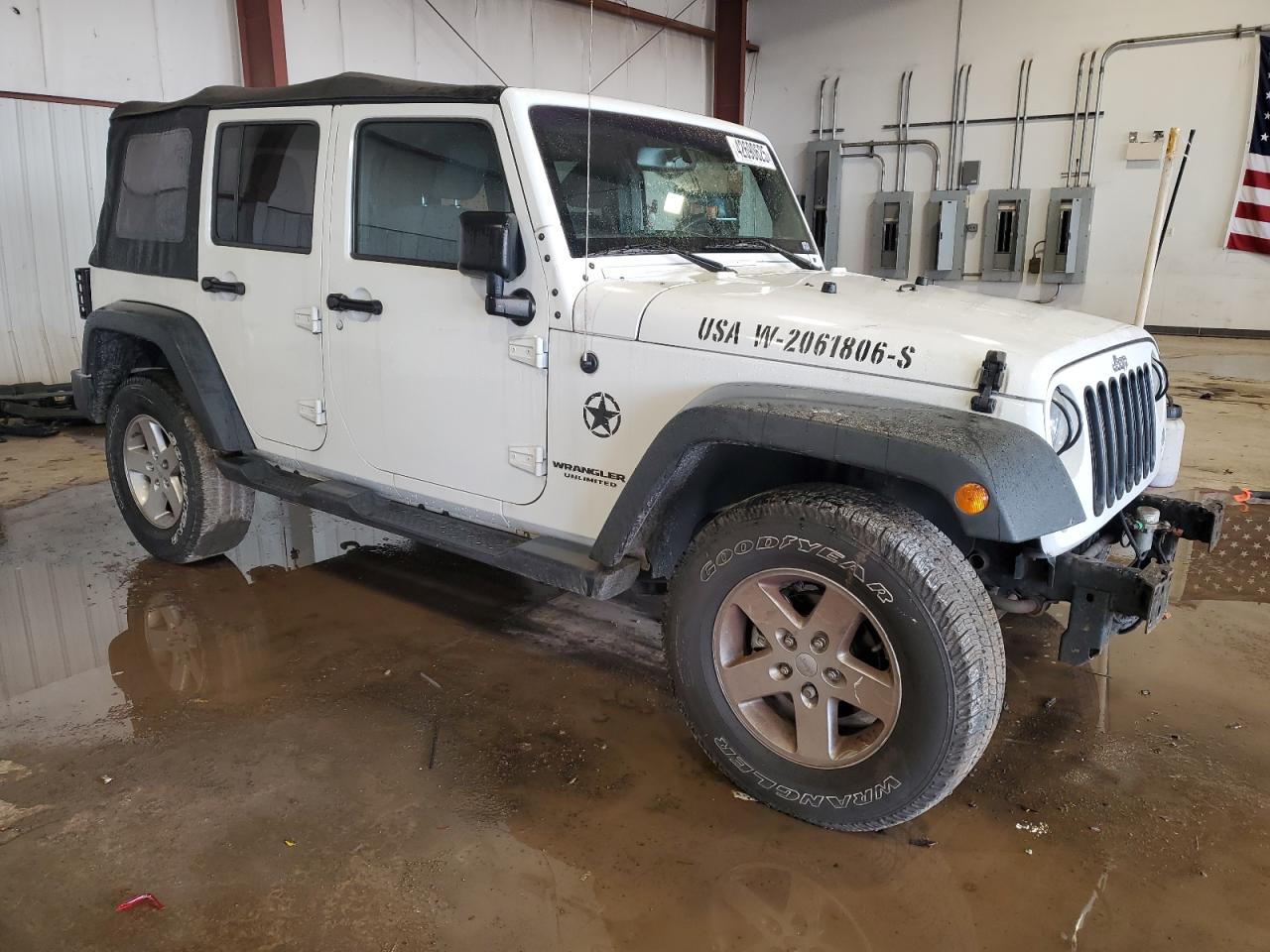 1C4HJWDG6HL578186 2017 Jeep Wrangler Unlimited Sport