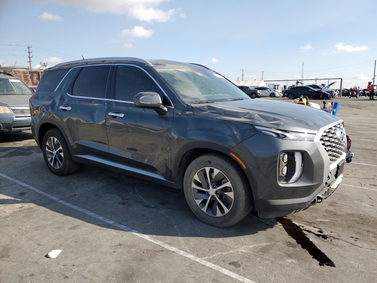 KM8R24HE9MU175074 2021 Hyundai Palisade Sel