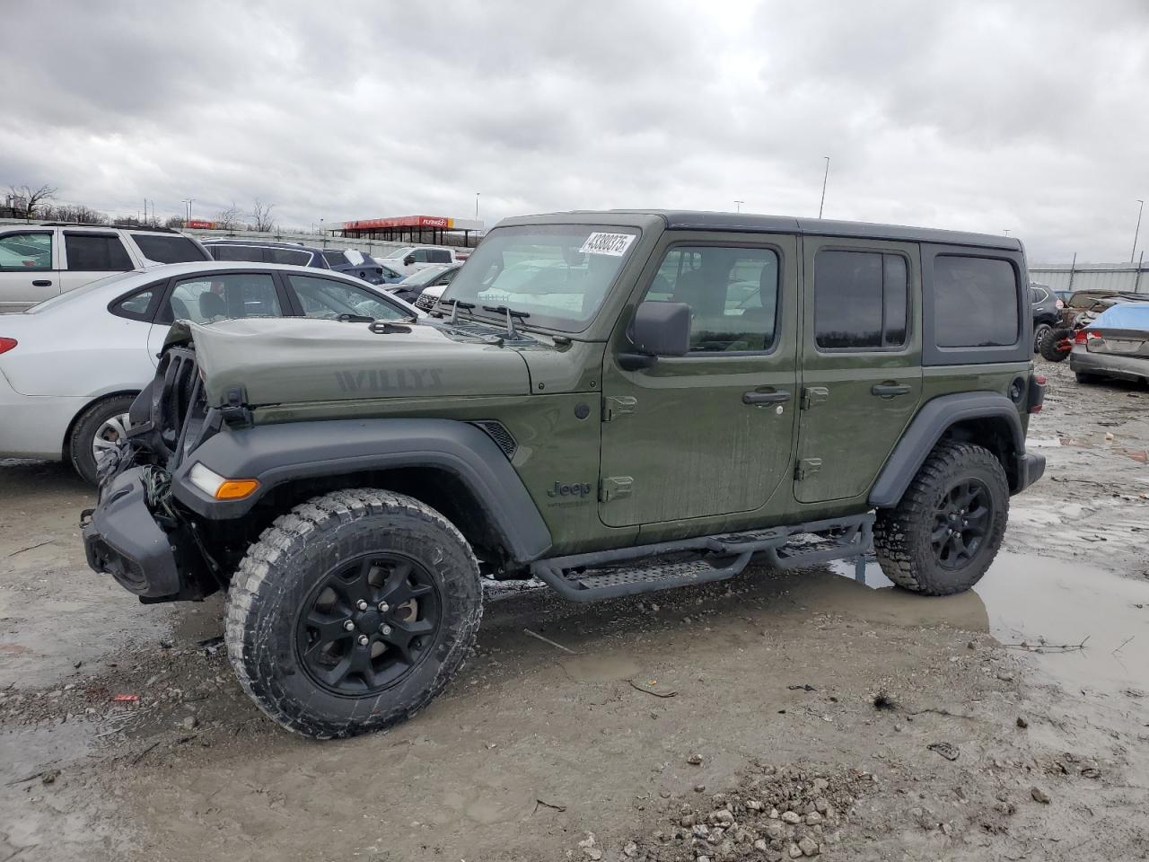 2021 Jeep Wrangler Unlimited Sport VIN: 1C4HJXDN7MW586102 Lot: 43380375