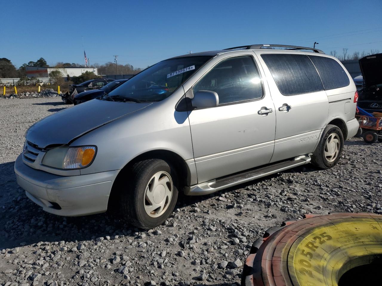 2002 Toyota Sienna Le VIN: 4T3ZF13C22U430158 Lot: 87132674