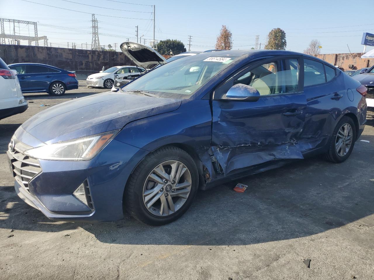 2020 Hyundai Elantra Sel VIN: 5NPD84LF7LH559327 Lot: 86614584