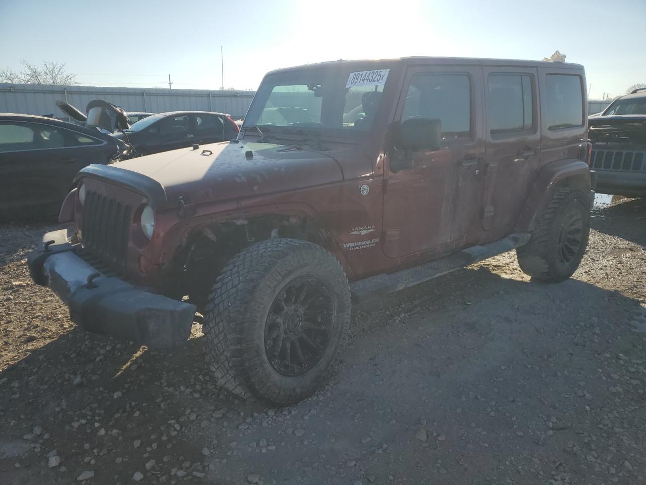 2012 Jeep Wrangler Unlimited Sahara VIN: 1C4BJWEG3CL198798 Lot: 89144325