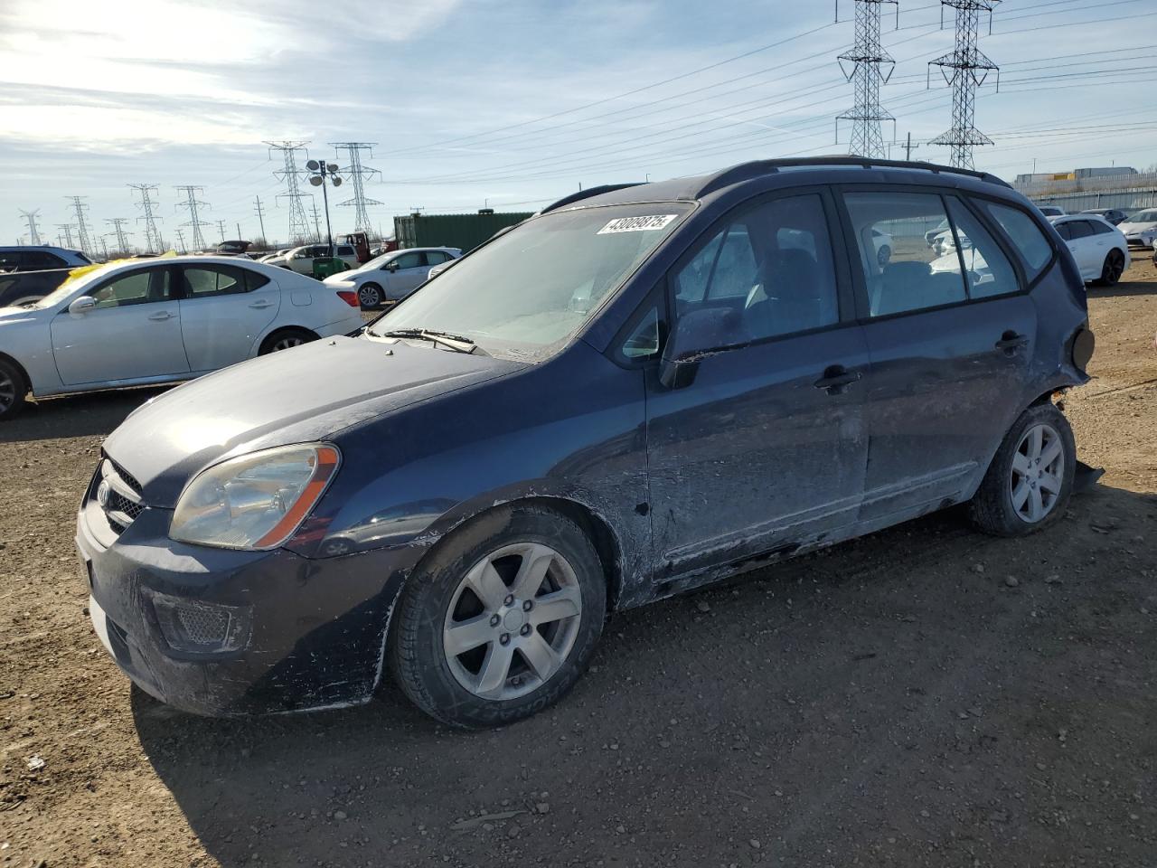 2007 Kia Rondo Base VIN: KNAFG525177051629 Lot: 43009875