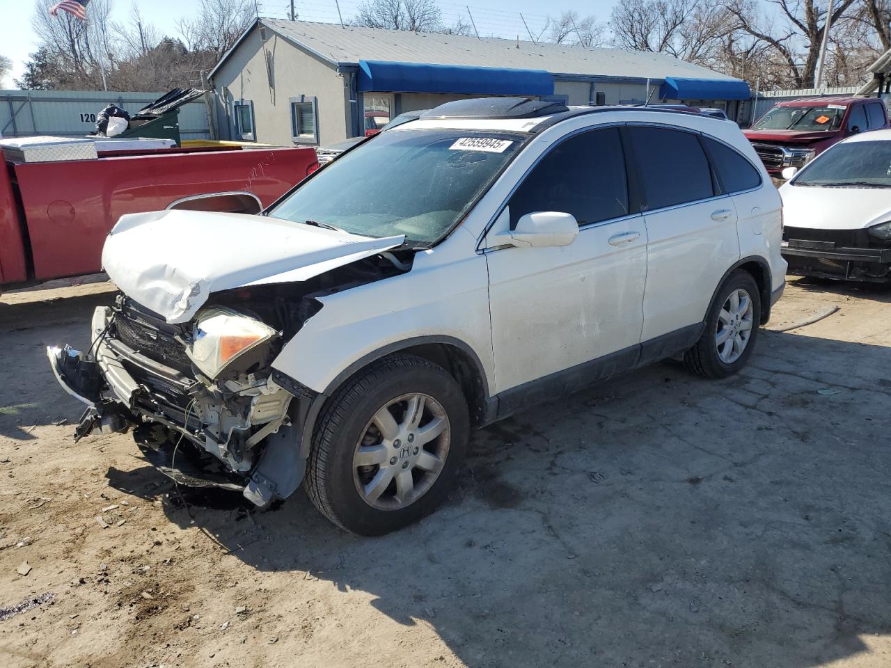 2008 Honda Cr-V Exl VIN: 5J6RE48758L037986 Lot: 42559945