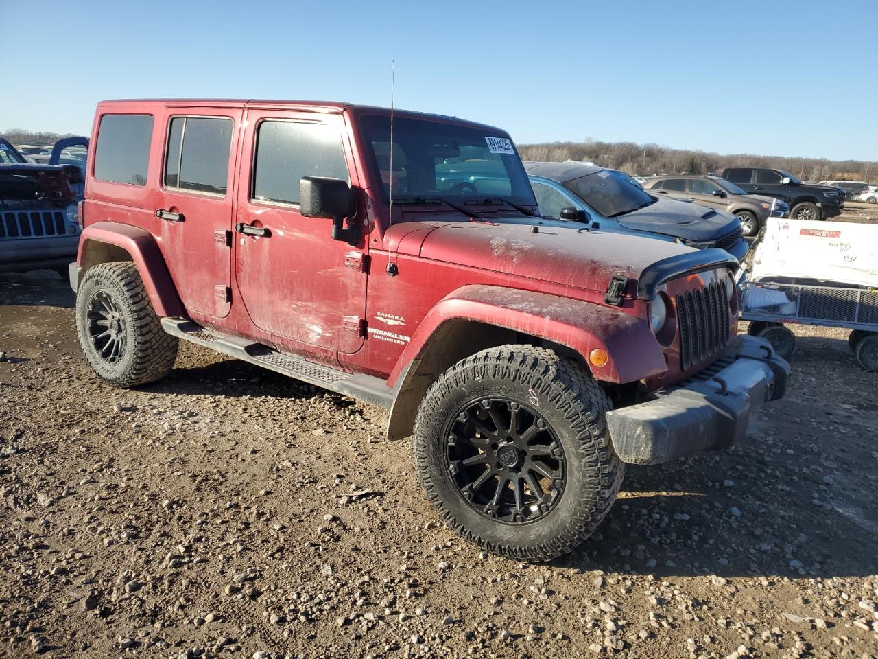 2012 Jeep Wrangler Unlimited Sahara VIN: 1C4BJWEG3CL198798 Lot: 89144325