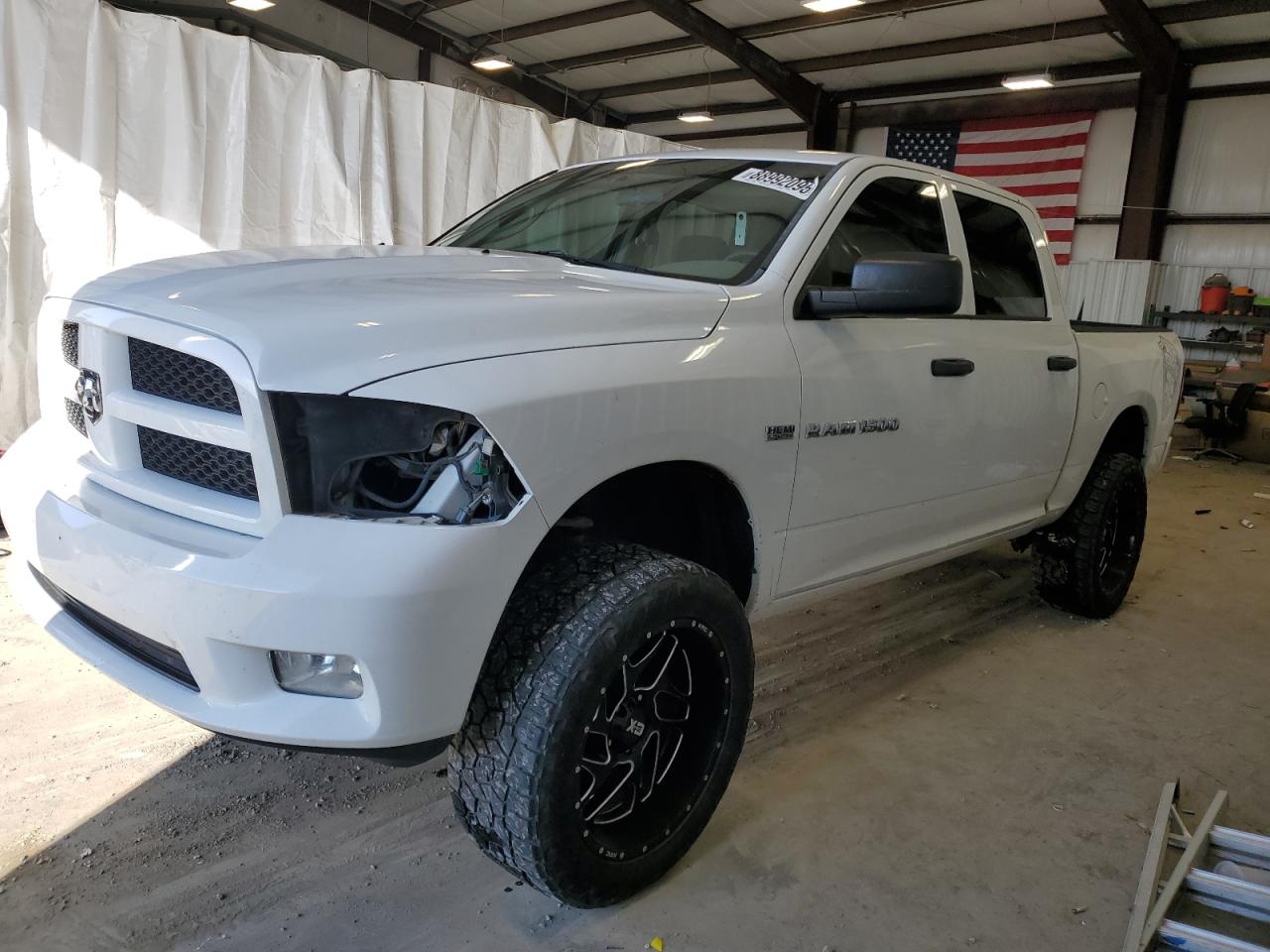 2012 Dodge Ram 1500 St VIN: 1C6RD7KTXCS139581 Lot: 88992095