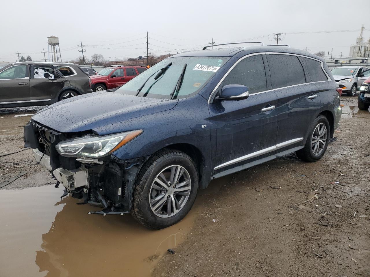 2017 Infiniti Qx60 VIN: 5N1DL0MM5HC517760 Lot: 43472075