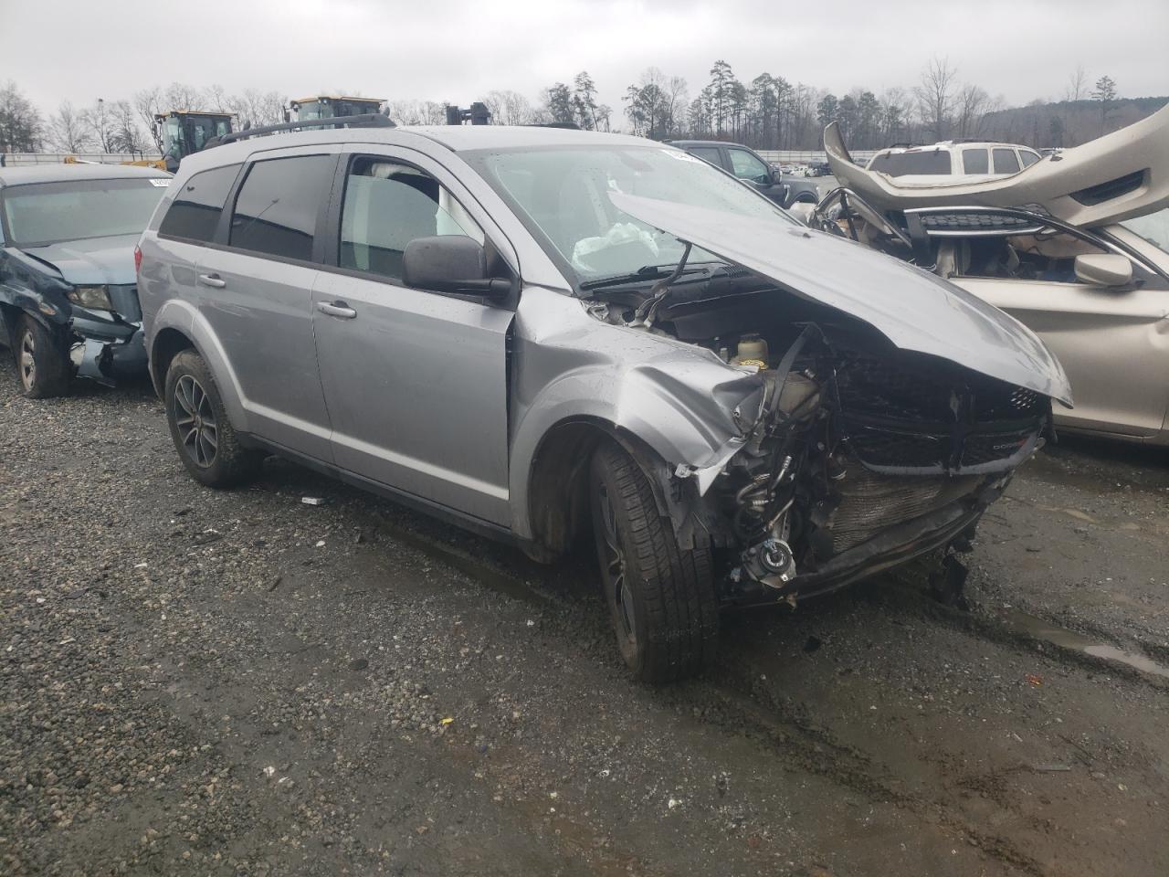 2018 Dodge Journey Se VIN: 3C4PDCAB7JT490512 Lot: 42446185