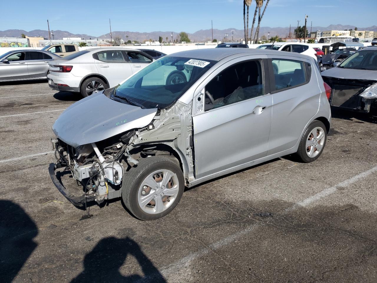 2020 Chevrolet Spark Ls VIN: KL8CB6SA0LC457435 Lot: 42027905