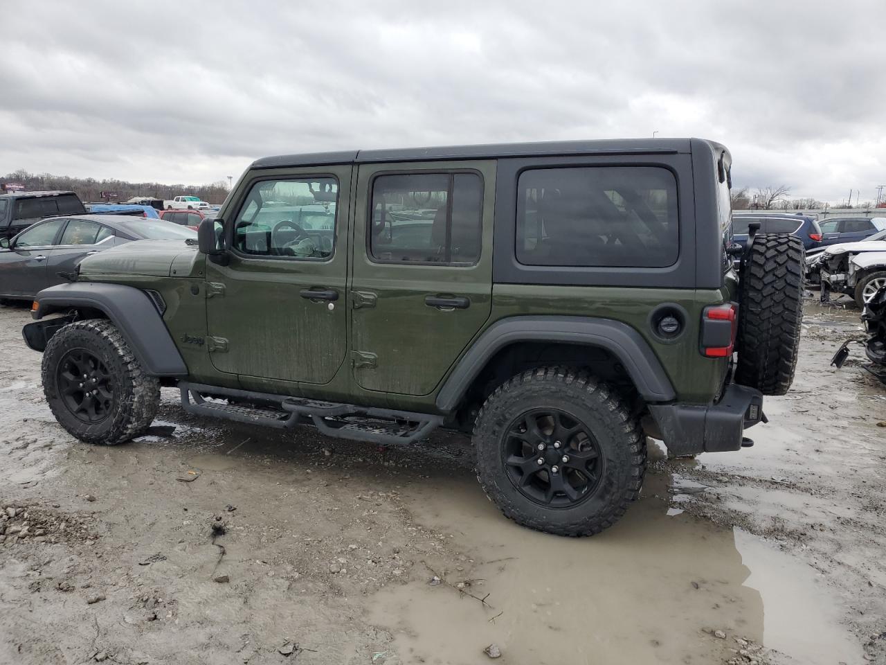 2021 Jeep Wrangler Unlimited Sport VIN: 1C4HJXDN7MW586102 Lot: 43380375