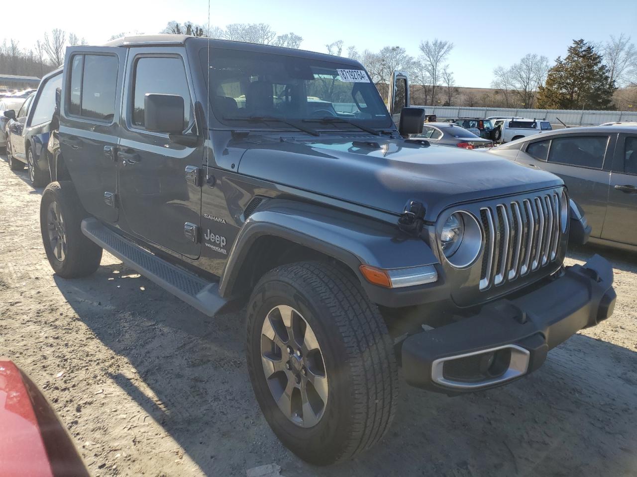 2019 Jeep Wrangler Unlimited Sahara VIN: 1C4HJXEG7KW637630 Lot: 87192764