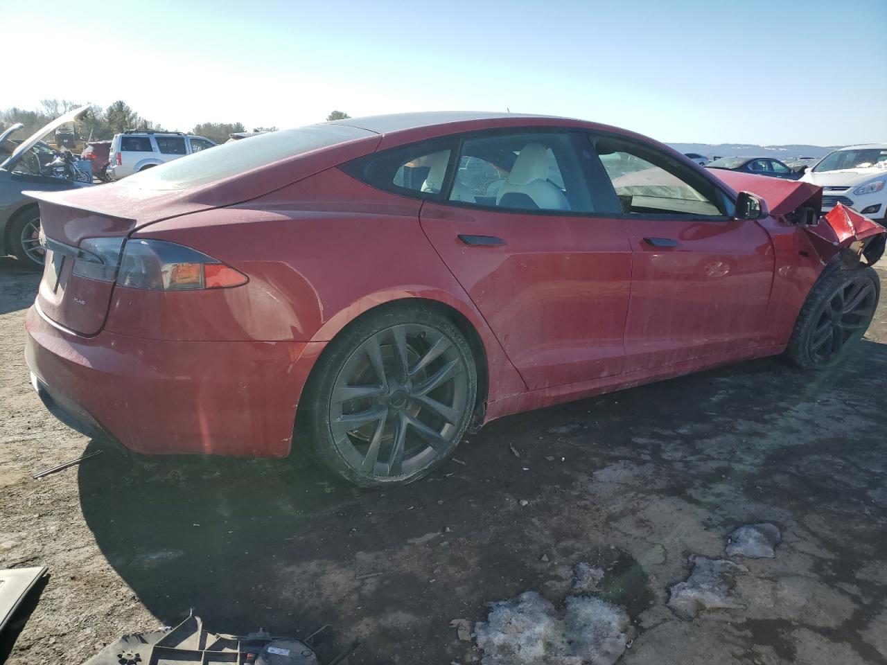 2021 Tesla Model S VIN: 5YJSA1E68MF452682 Lot: 42536145