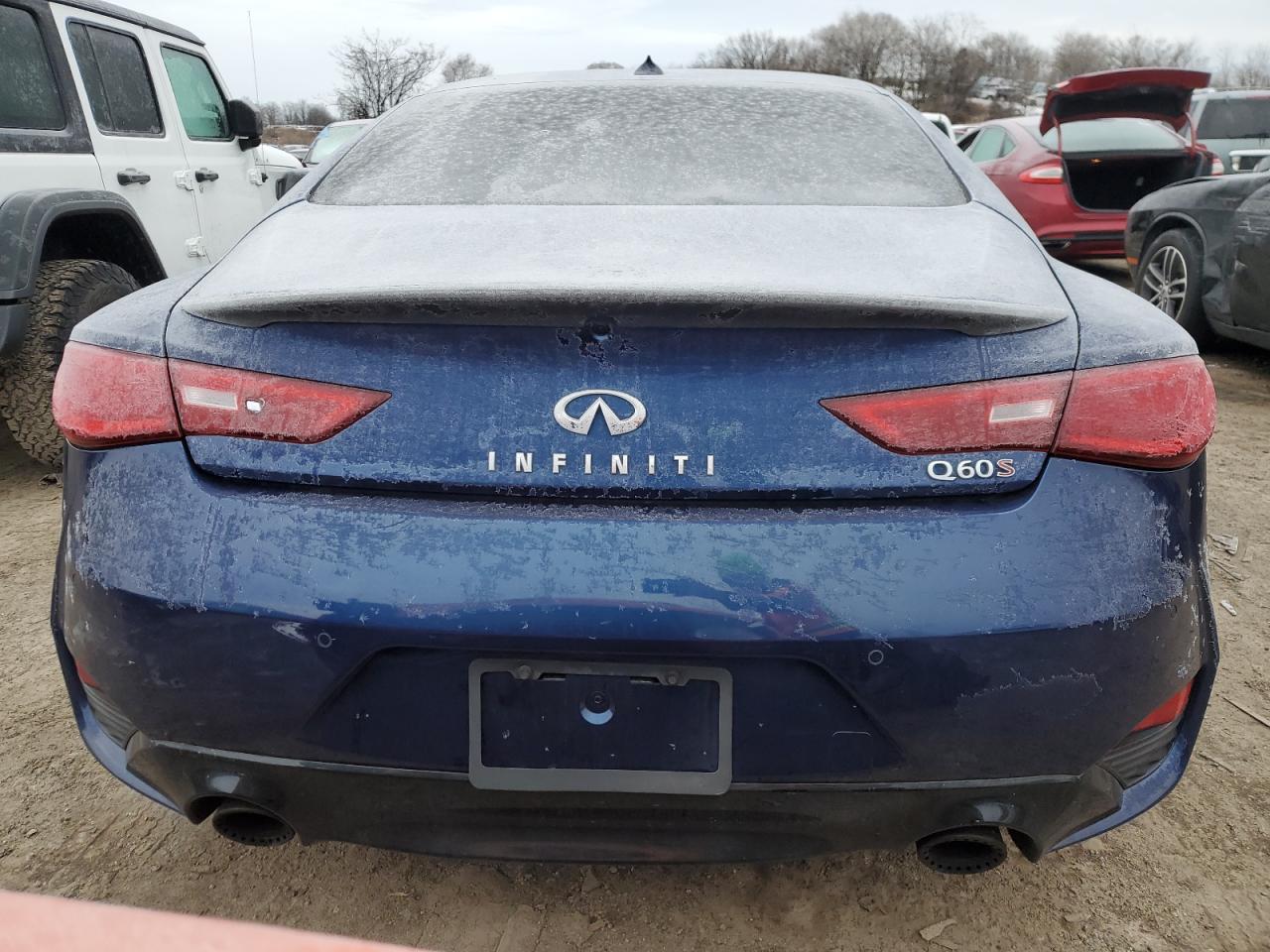 2017 Infiniti Q60 Red Sport 400 VIN: JN1FV7EK4HM611381 Lot: 84266544