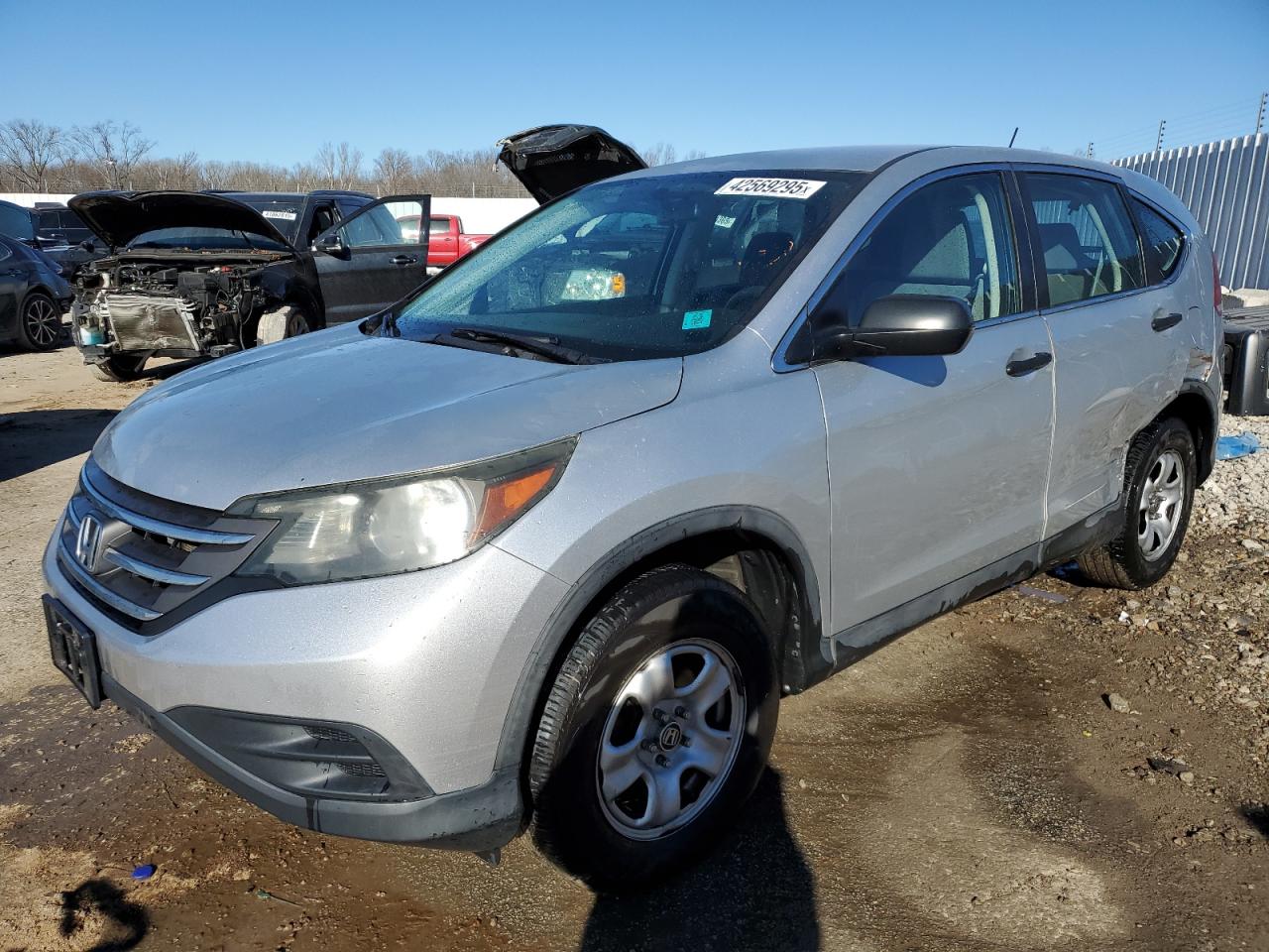 2014 Honda Cr-V Lx VIN: 2HKRM3H38EH525295 Lot: 42569295