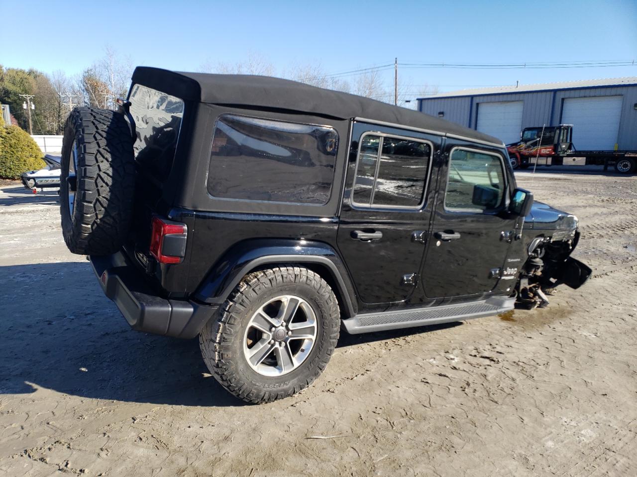 2019 Jeep Wrangler Unlimited Sahara VIN: 1C4HJXEN1KW620675 Lot: 85688584