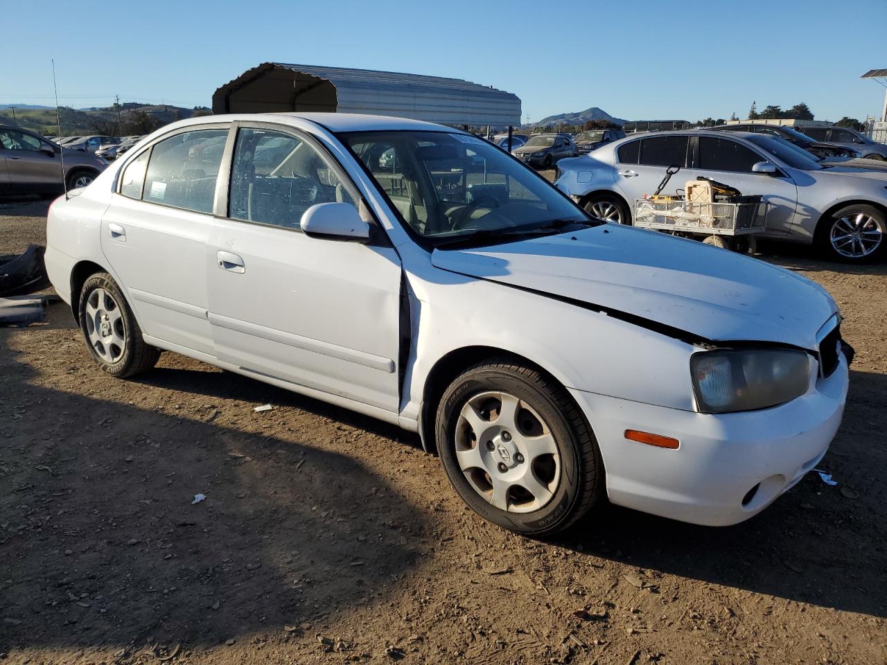 2001 Hyundai Elantra Gls VIN: KMHDN45D41U224853 Lot: 88162555