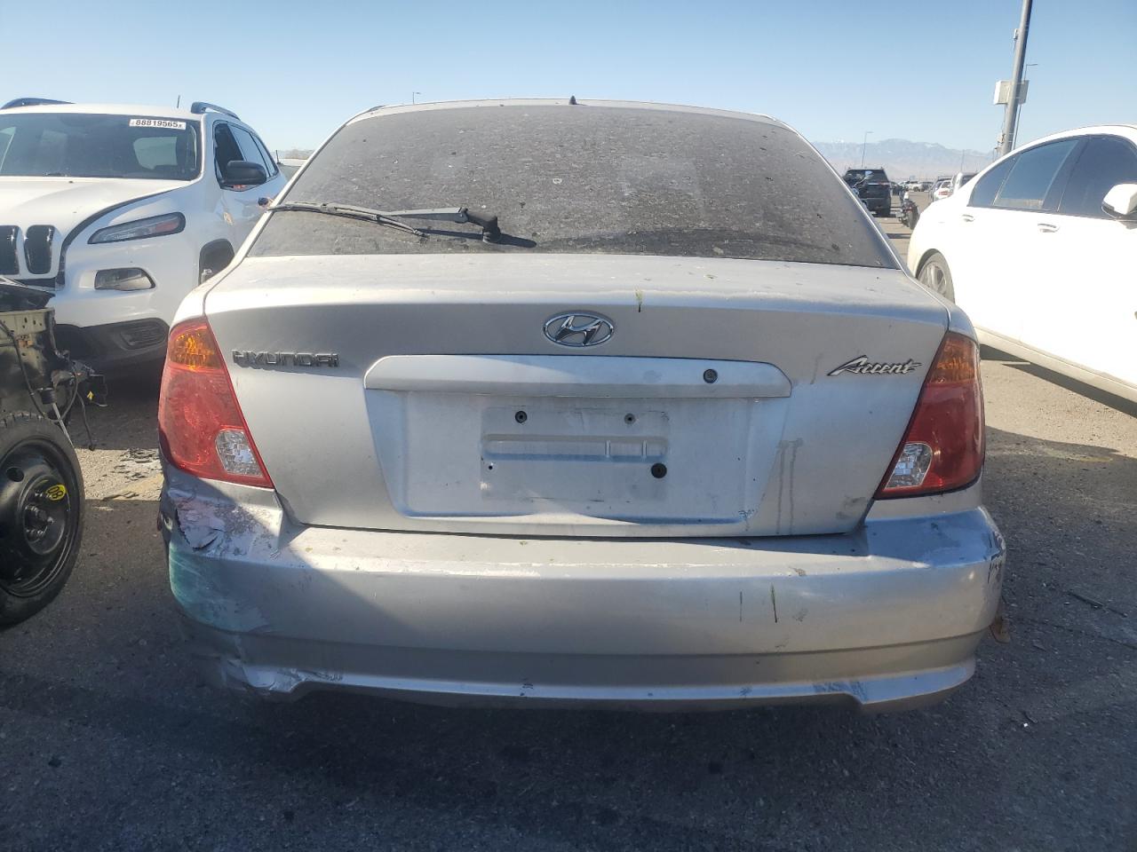 2003 Hyundai Accent Gl VIN: KMHCG35C73U263320 Lot: 88956145