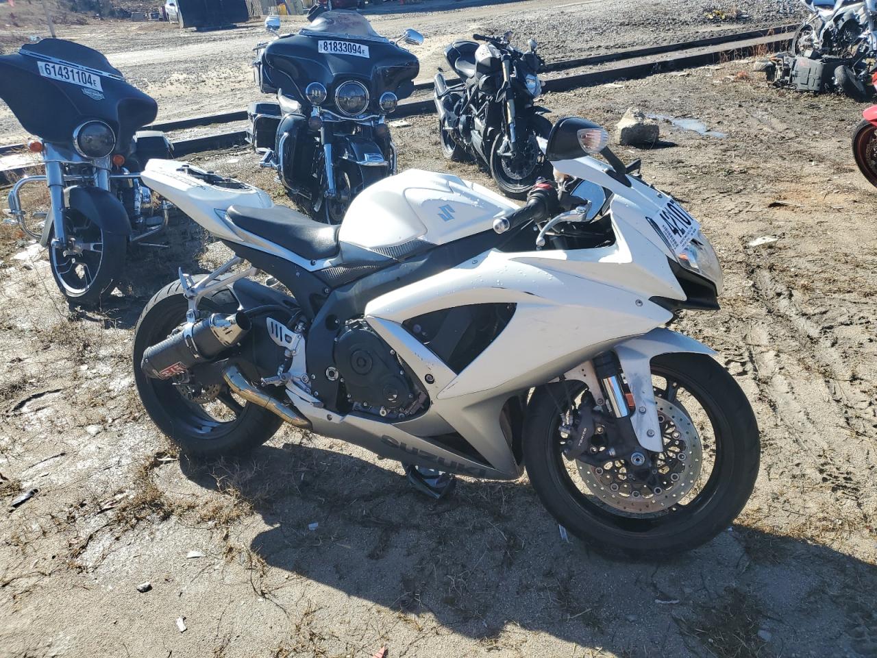 2009 Suzuki Gsx-R750 VIN: JS1GR7LAX92102306 Lot: 42107645