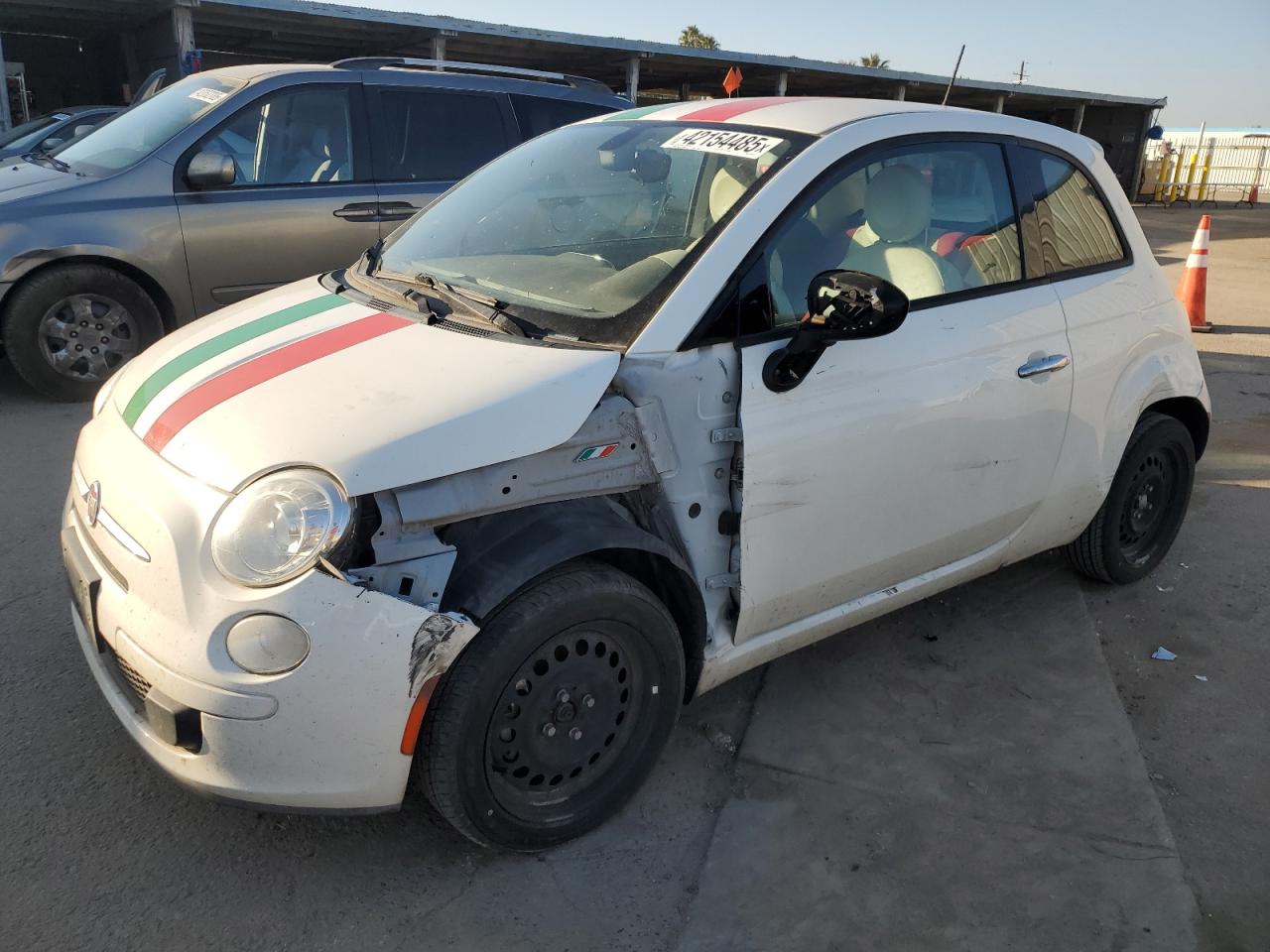 2016 Fiat 500 Pop VIN: 3C3CFFAR3GT133719 Lot: 42154485