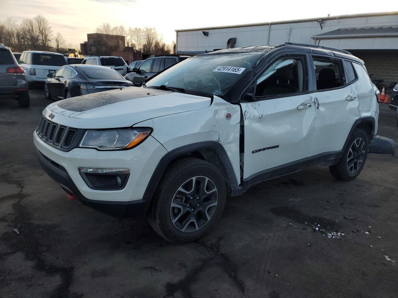 2021 Jeep Compass Trailhawk VIN: 3C4NJDDB9MT553602 Lot: 42914165