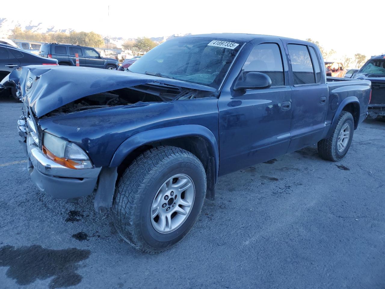 2003 Dodge Dakota Quad Slt VIN: 1D7HL48N93S247579 Lot: 41897335