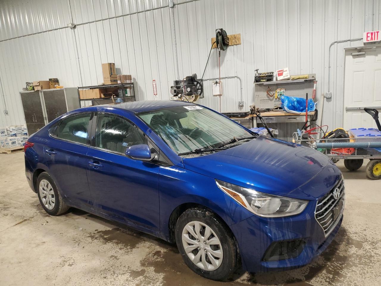 2021 Hyundai Accent Se VIN: 3KPC24A60ME145554 Lot: 87371104