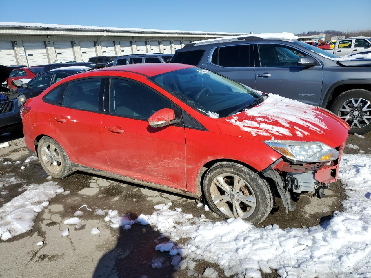 2014 Ford Focus Se VIN: 1FADP3F24EL253082 Lot: 87452734