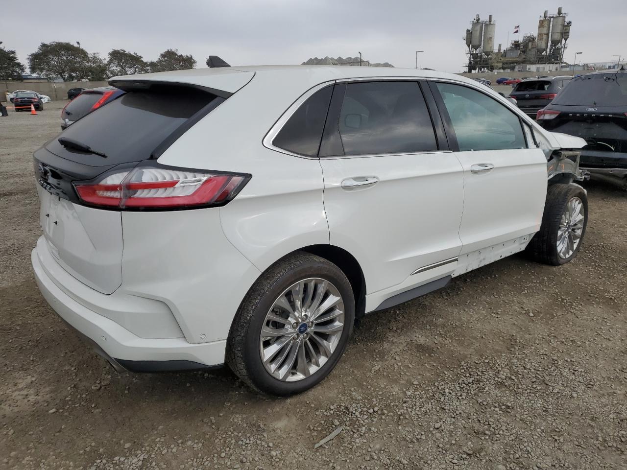 2021 Ford Edge Titanium VIN: 2FMPK3K98MBA61876 Lot: 41492315