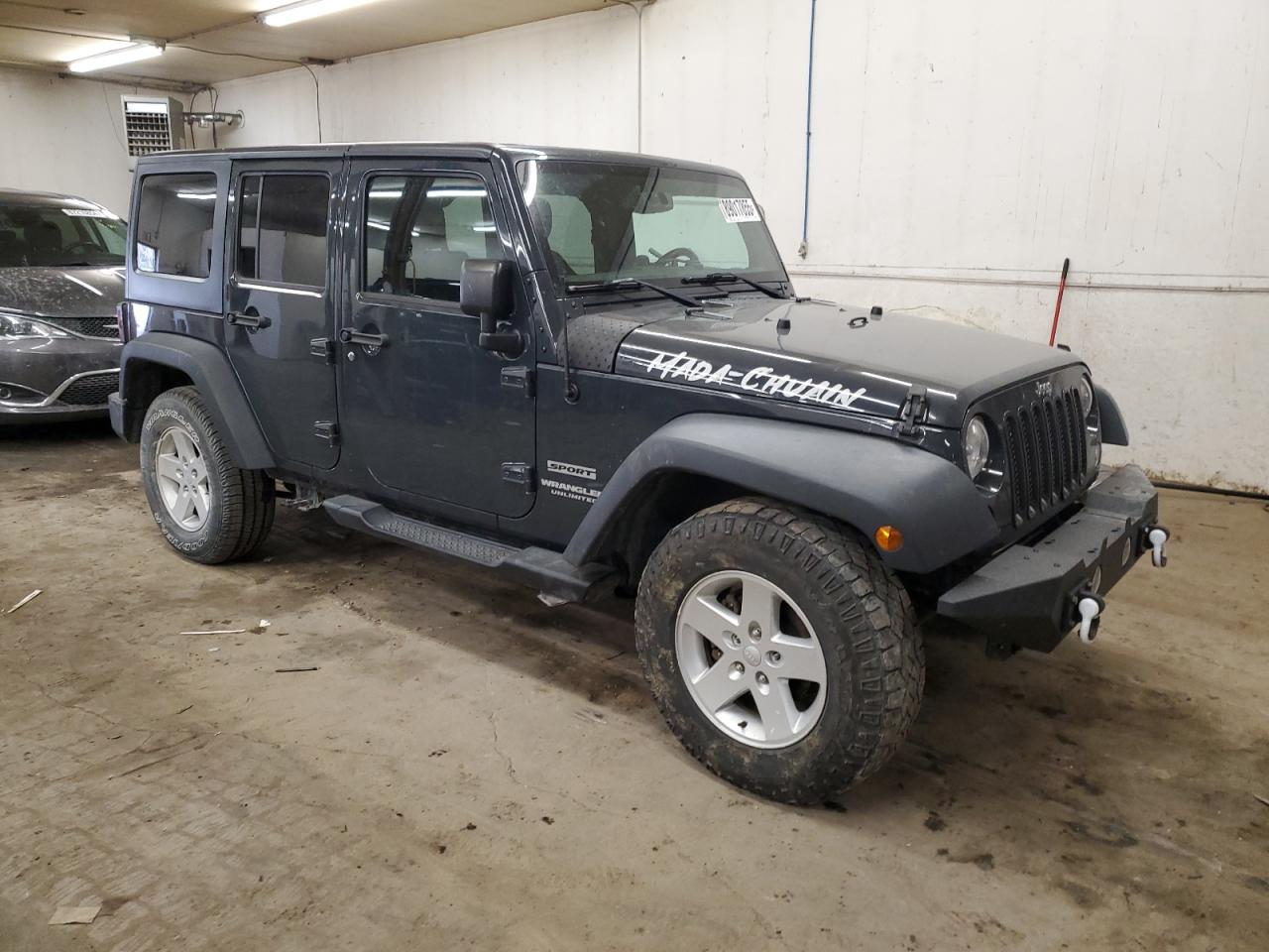 2017 Jeep Wrangler Unlimited Sport VIN: 1C4BJWDGXHL703826 Lot: 89017855