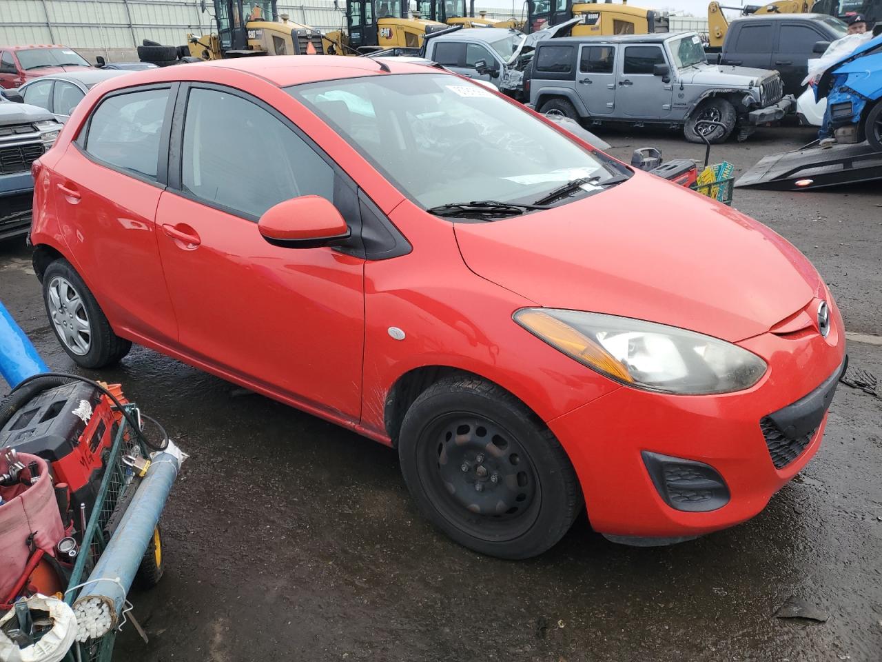 2014 Mazda Mazda2 Sport VIN: JM1DE1KZ1E0173621 Lot: 87916995