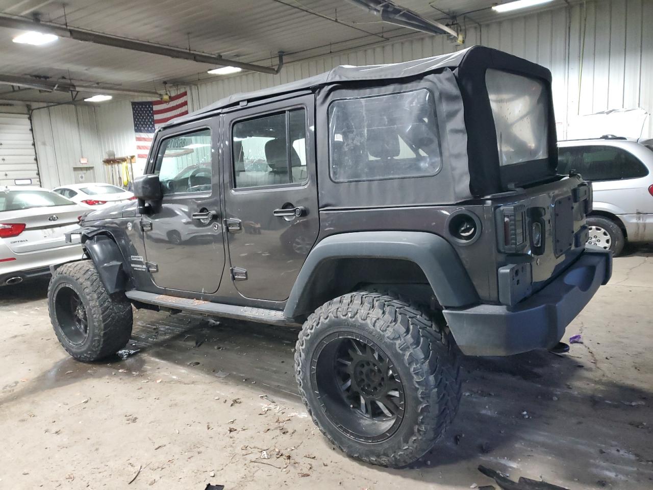 2017 Jeep Wrangler Unlimited Sport VIN: 1C4BJWDG6HL690542 Lot: 86201944