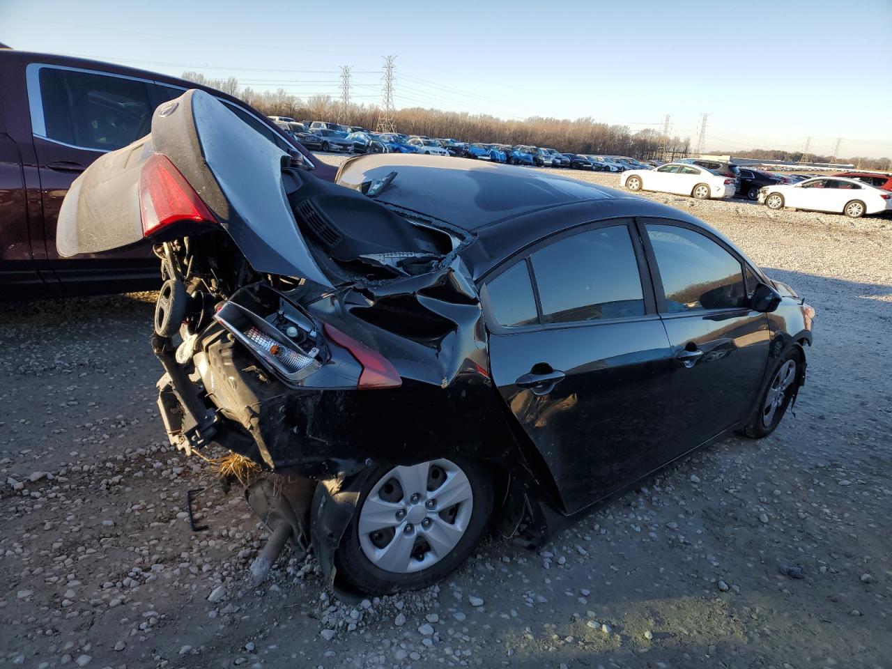 2018 Kia Forte Lx VIN: 3KPFL4A71JE255348 Lot: 49152235