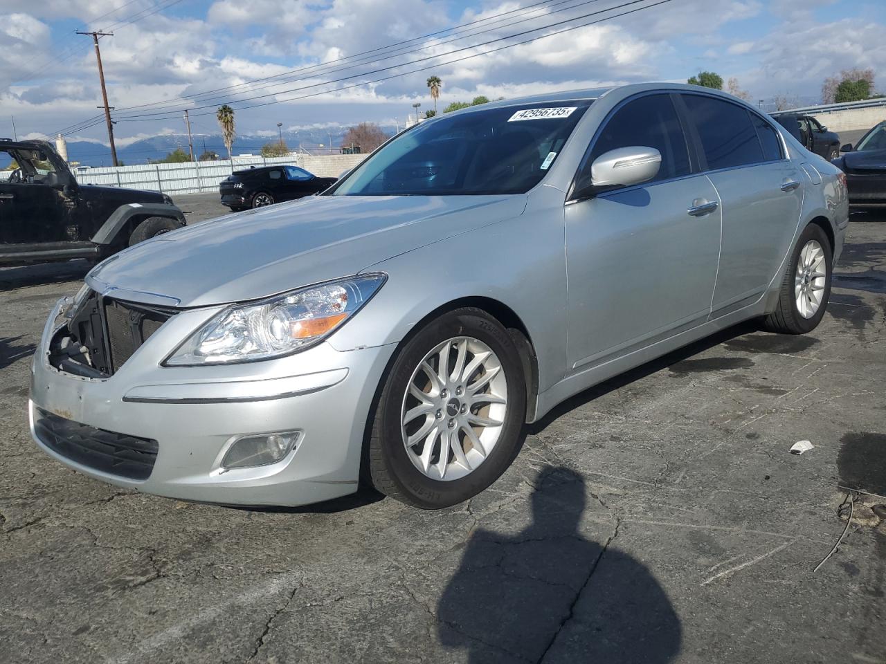 KMHGC4DE2BU132588 2011 Hyundai Genesis 3.8L