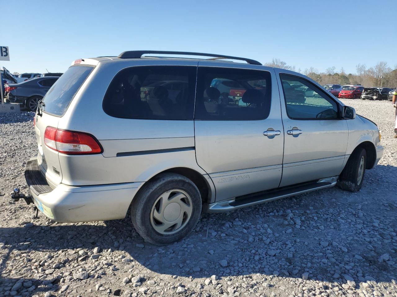 2002 Toyota Sienna Le VIN: 4T3ZF13C22U430158 Lot: 87132674