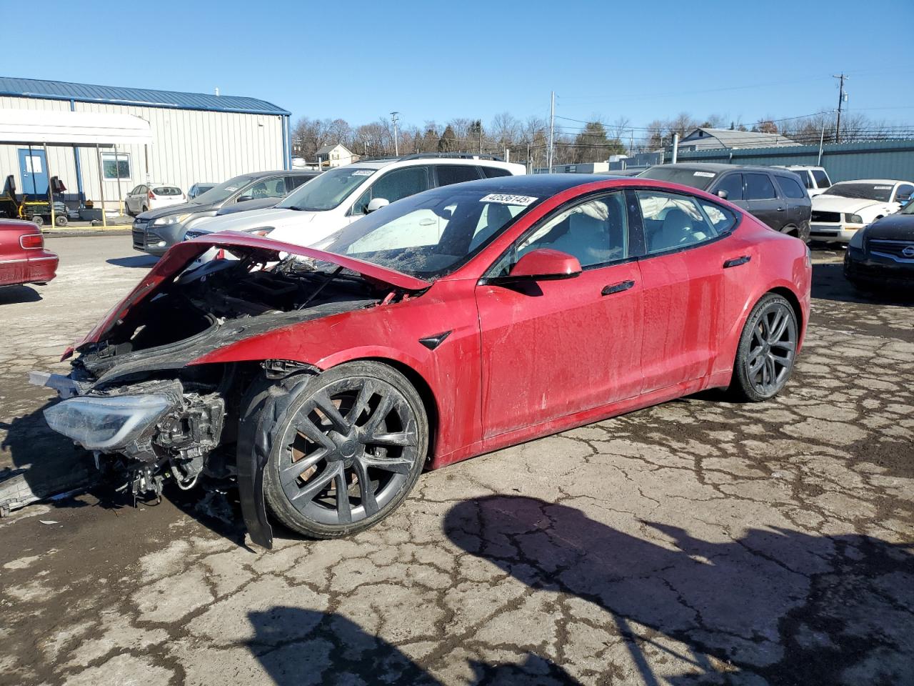 2021 Tesla Model S VIN: 5YJSA1E68MF452682 Lot: 42536145