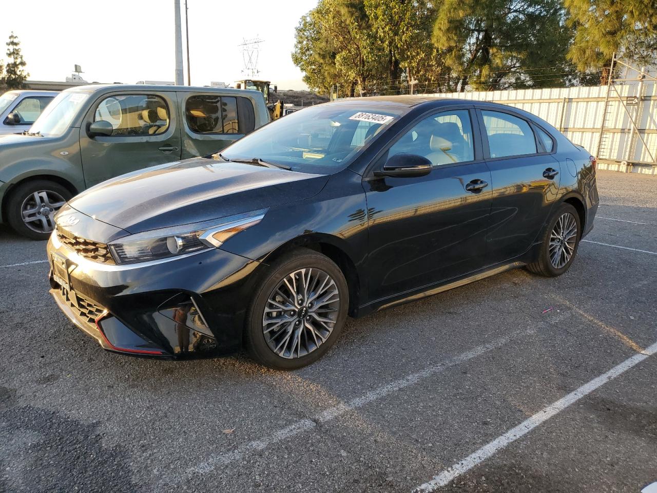 2022 Kia Forte Gt Line VIN: 3KPF54AD0NE486585 Lot: 88163405