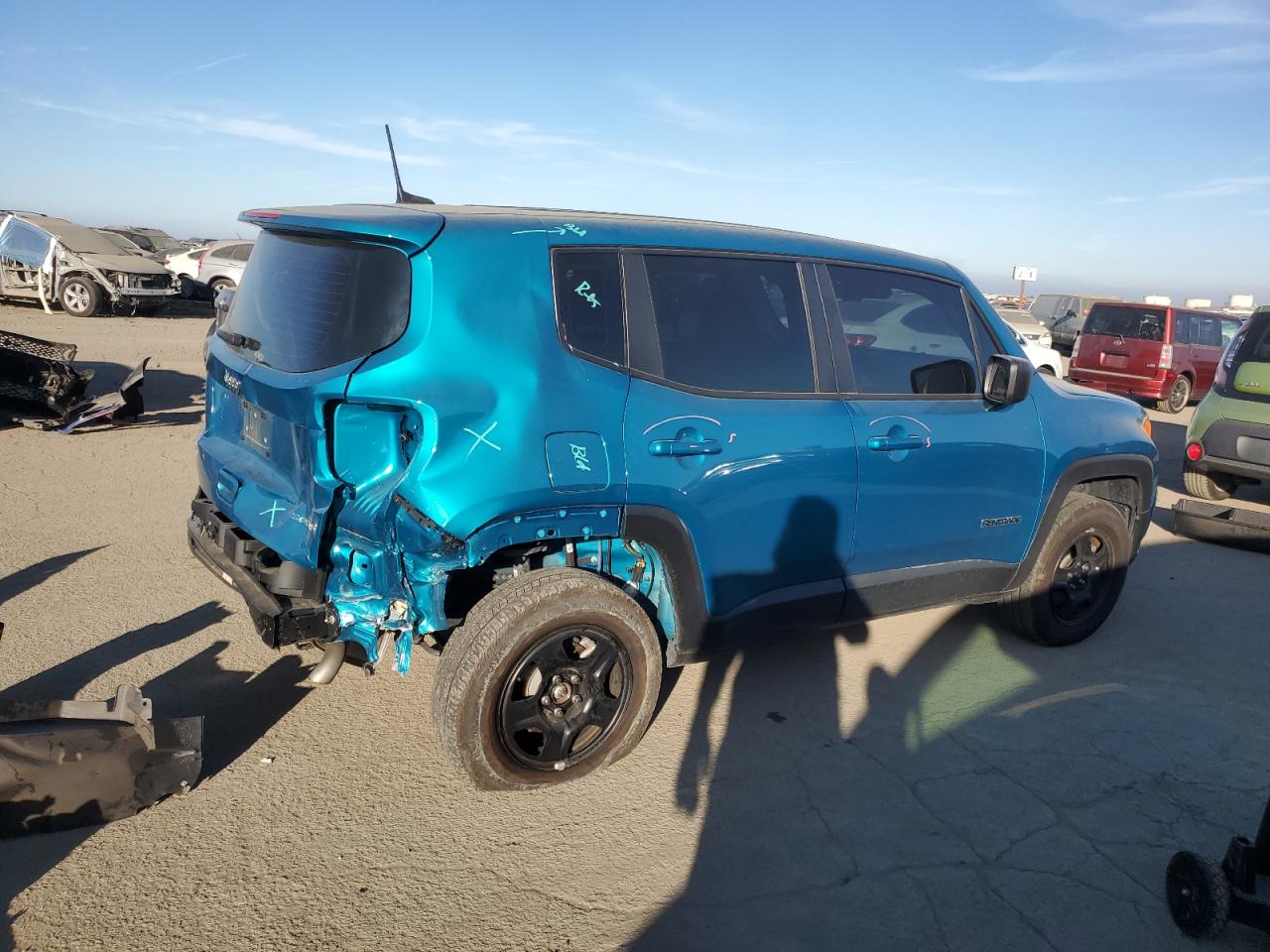 2022 Jeep Renegade Sport VIN: ZACNJDA1XNPN79496 Lot: 88269555